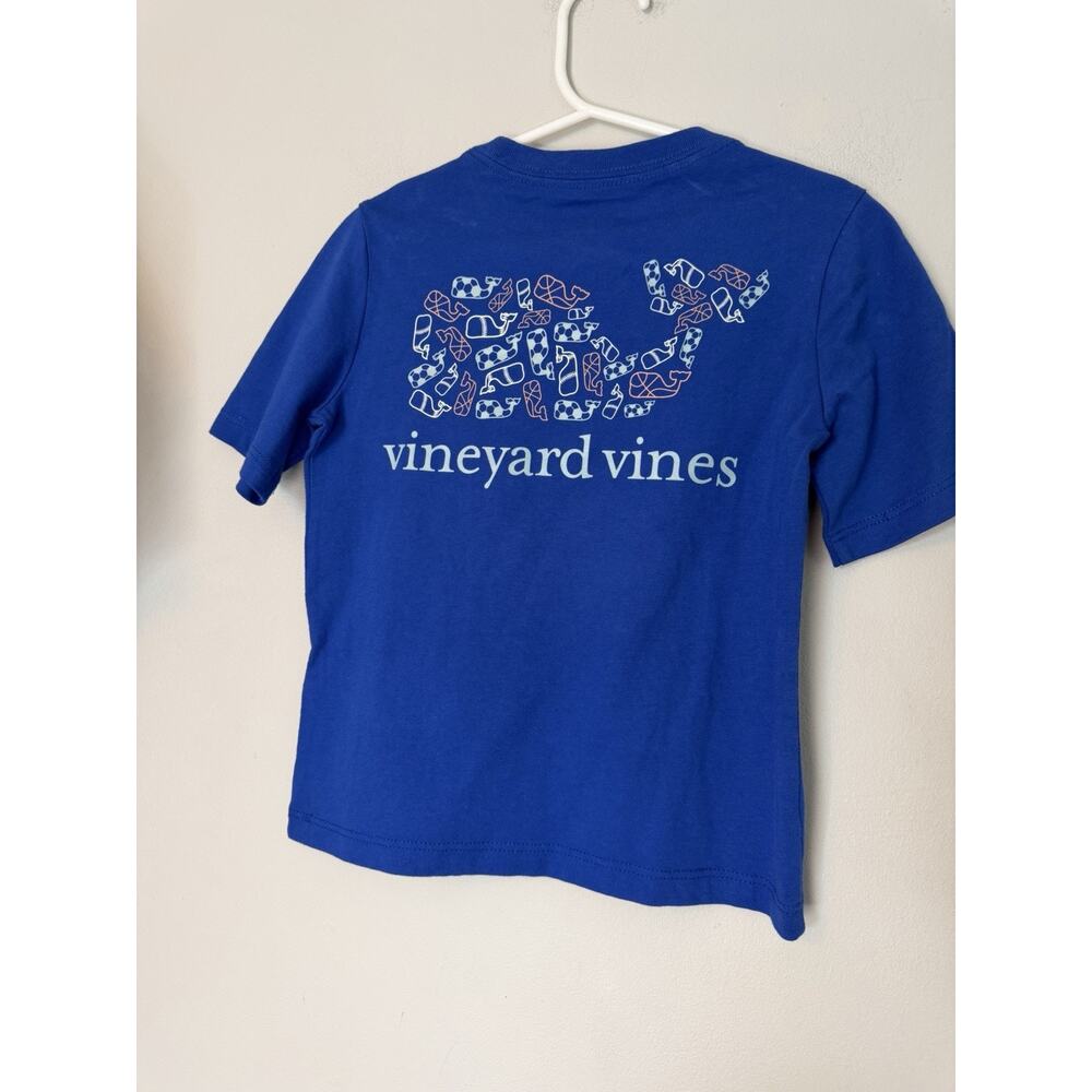 Vineyard Vines Royal Blue Short sleeve Whale Tee 3T NWT - Picture 7 of 7